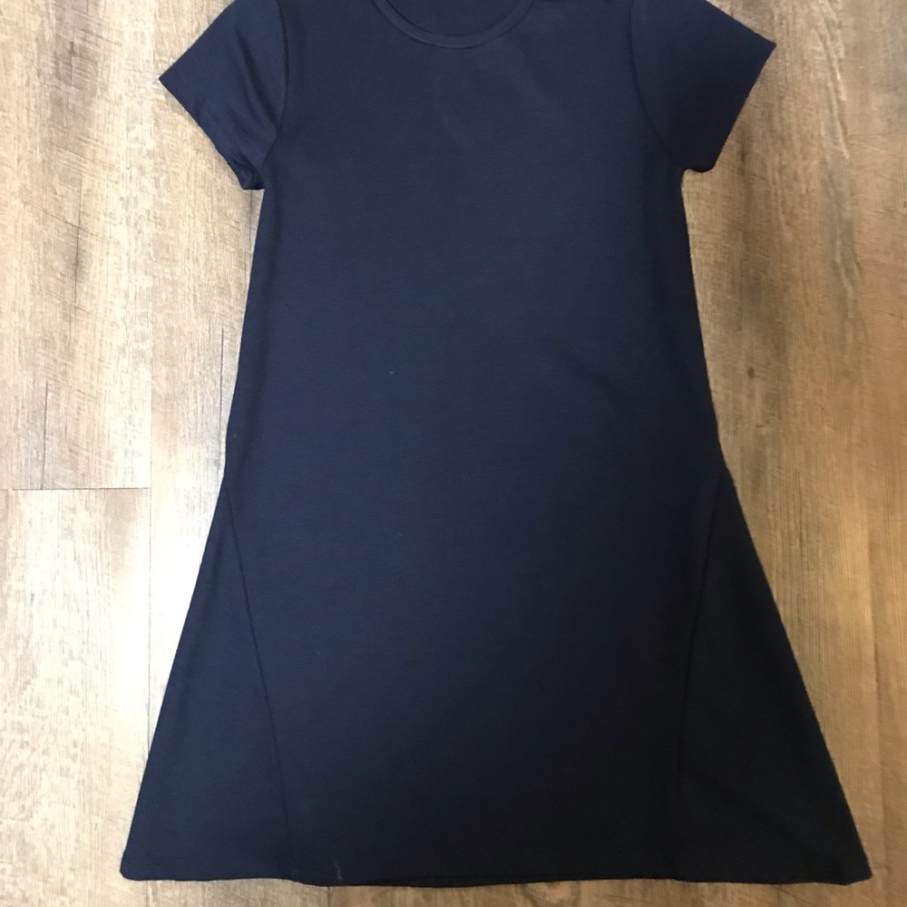 navy dress or tunic